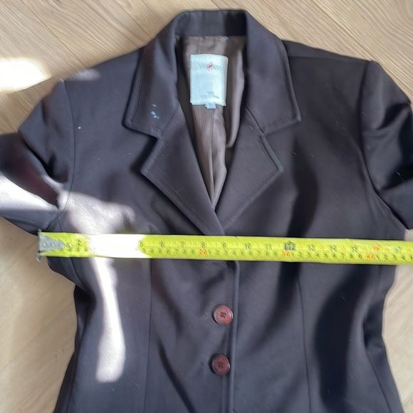 VERTIGO brown blazer 🇫🇷 - Picture 10 of 12